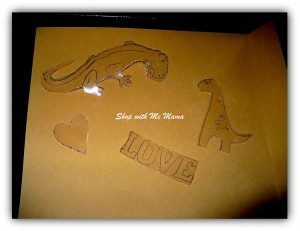 Shrinky Dinks Before