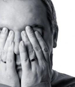 hide face