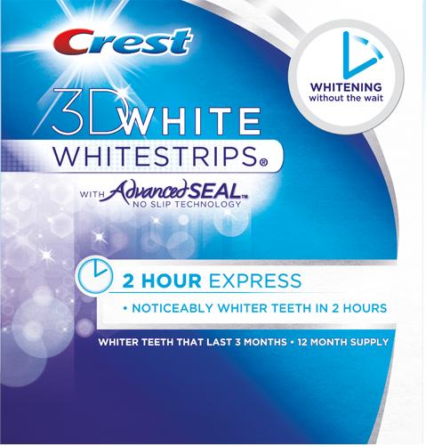 Crest 3D 2 Hour Express Whitestrips
