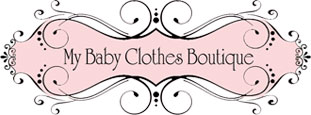 My baby clothes boutique logo