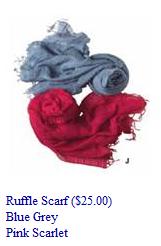 ruffle scarf