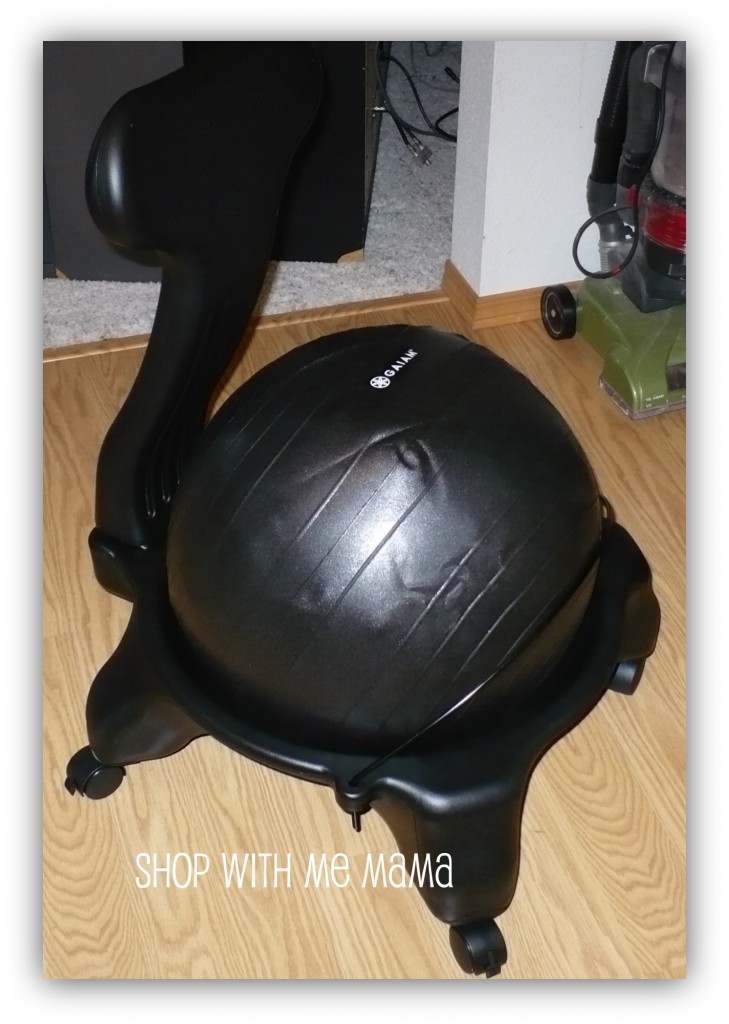 Balance Ball Chair System by Gaiam (Review & Giveaway)