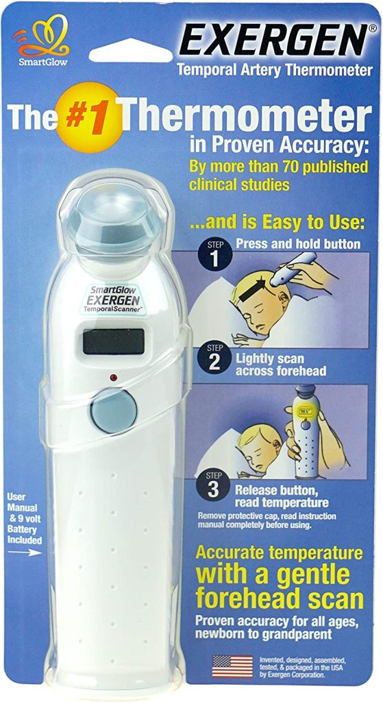 Exergen Temporal Scanner Infrared Thermometer Review