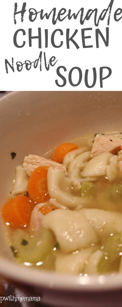 homemade chicken noodle soup recipe