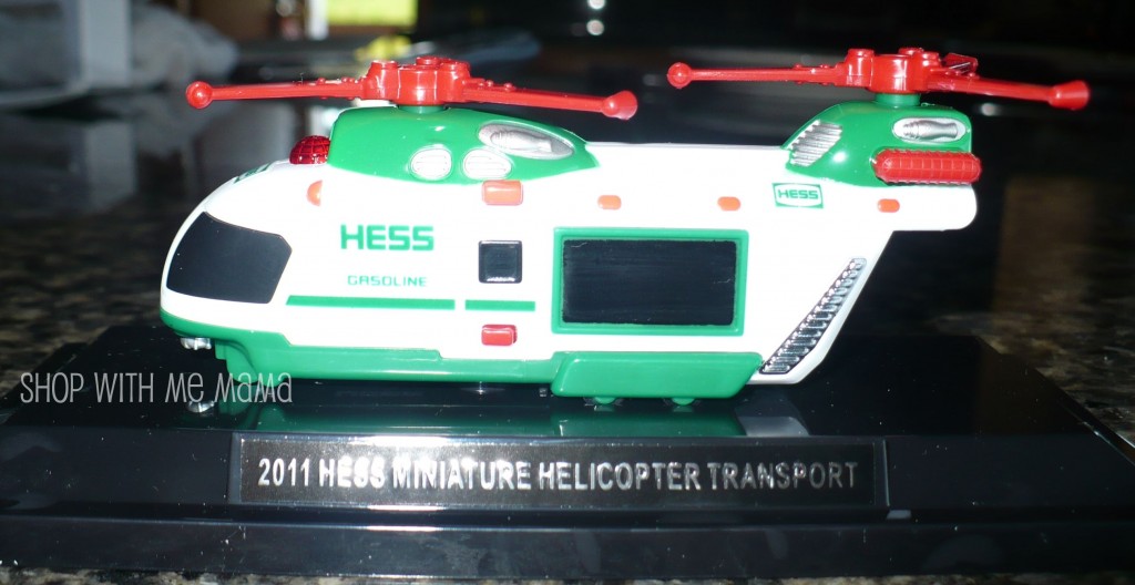 2011 Hess Miniature Helicopter Transport