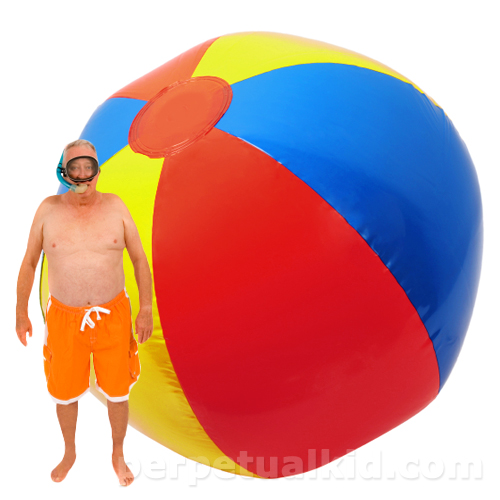 big beach ball