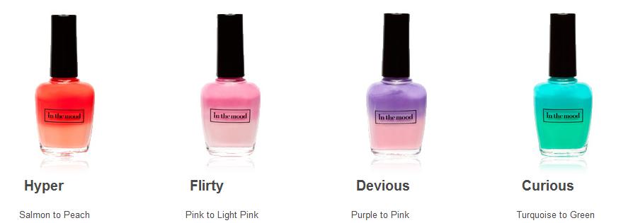 mood changing nail polish