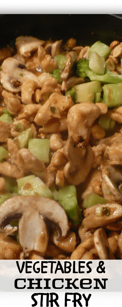 vegetables chicken stir fry