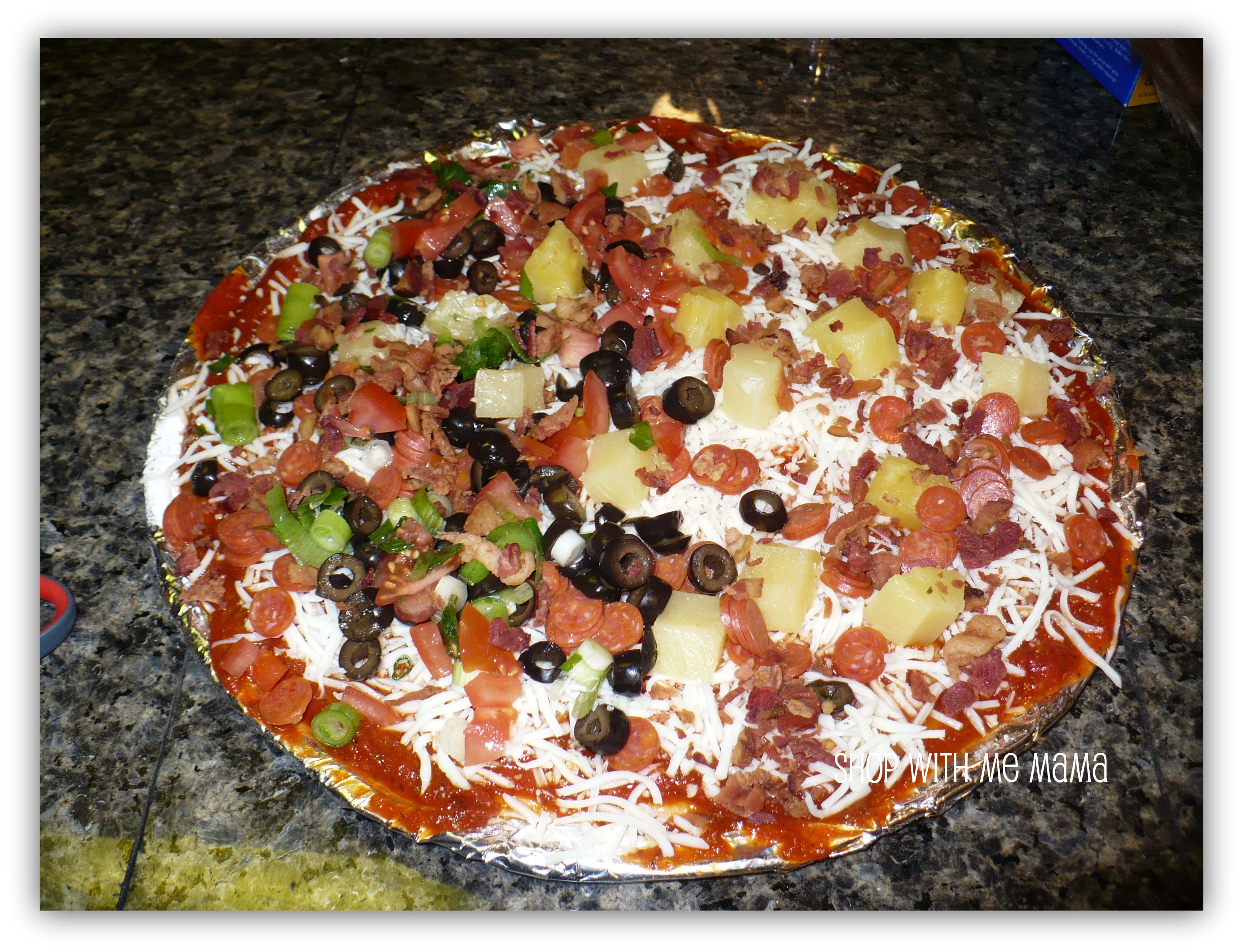 Making A Homemade Pizza With Auntie Anne's At-Home Baking Kit