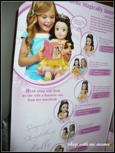 Singing belle best sale doll with microphone