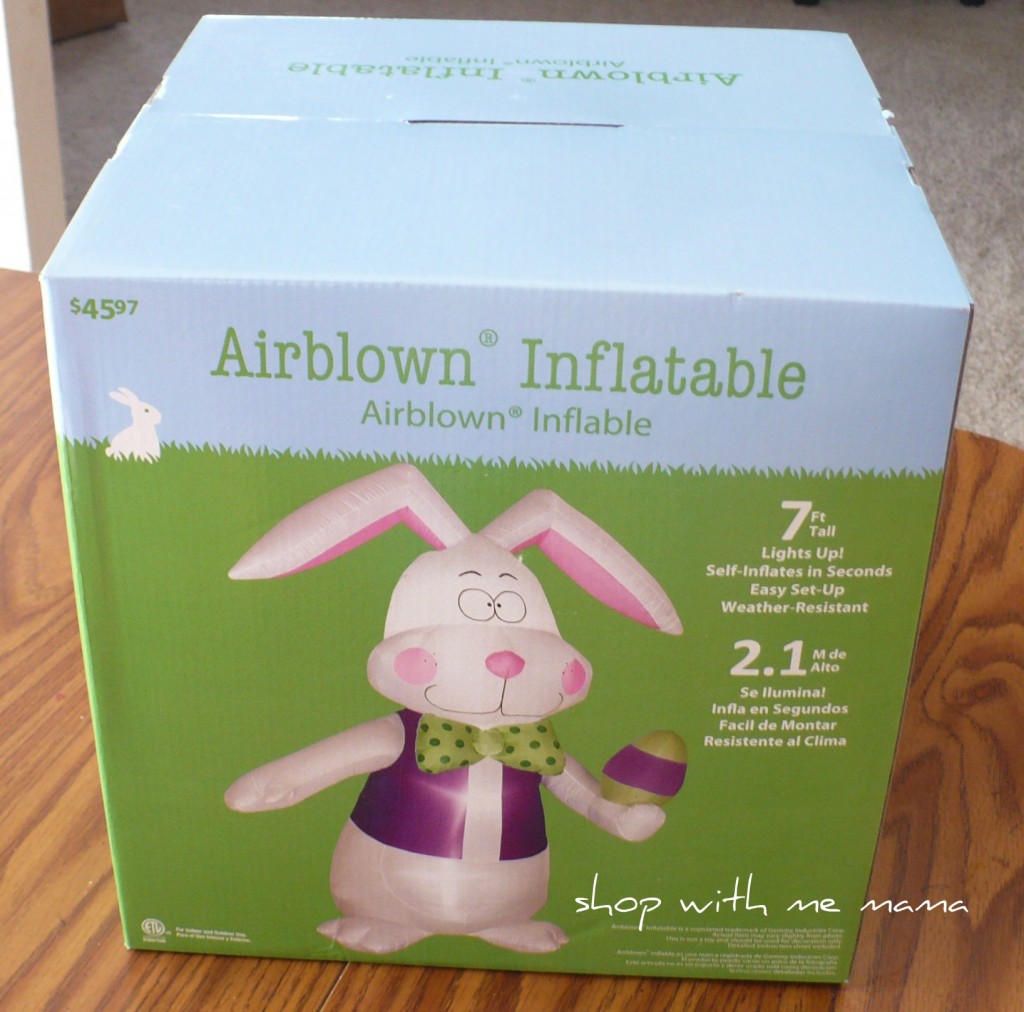 Inflatable Easter Bunny