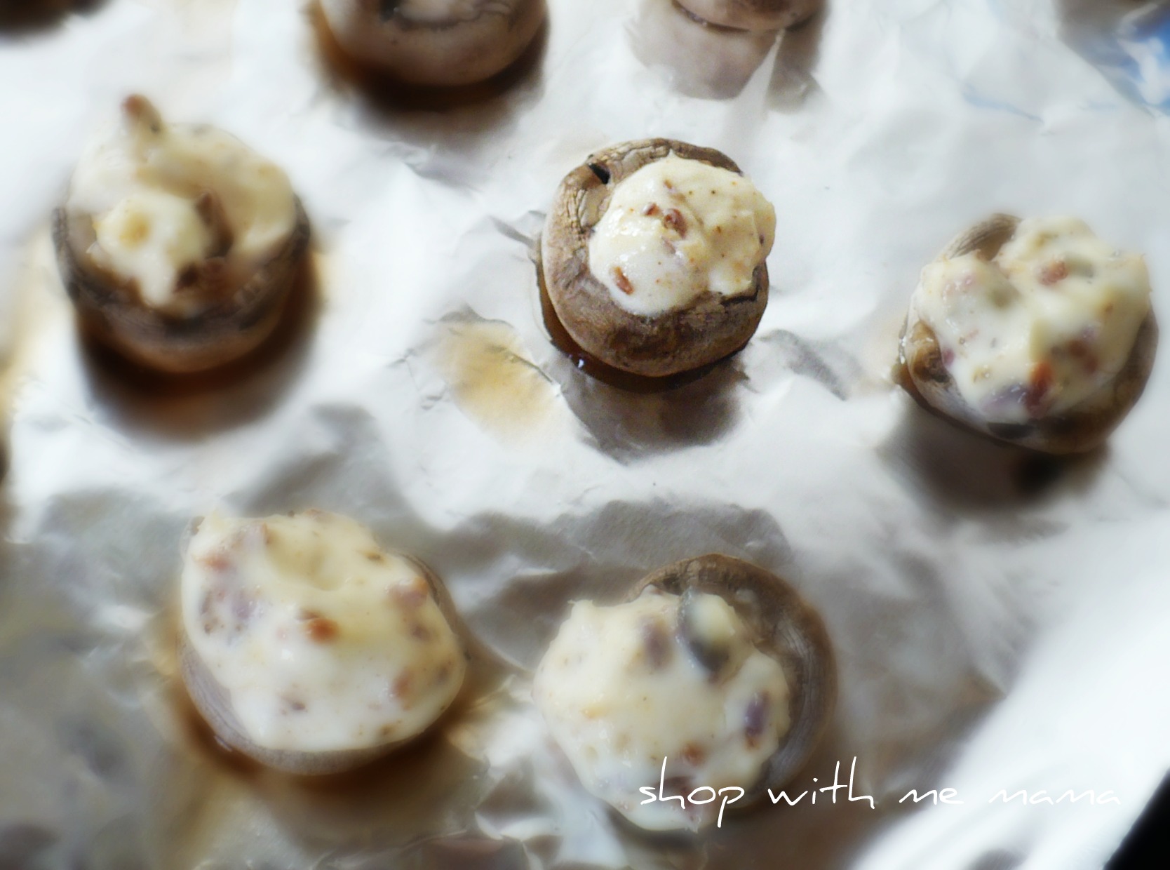 Cream Cheese And Bacon Stuffed Mushrooms