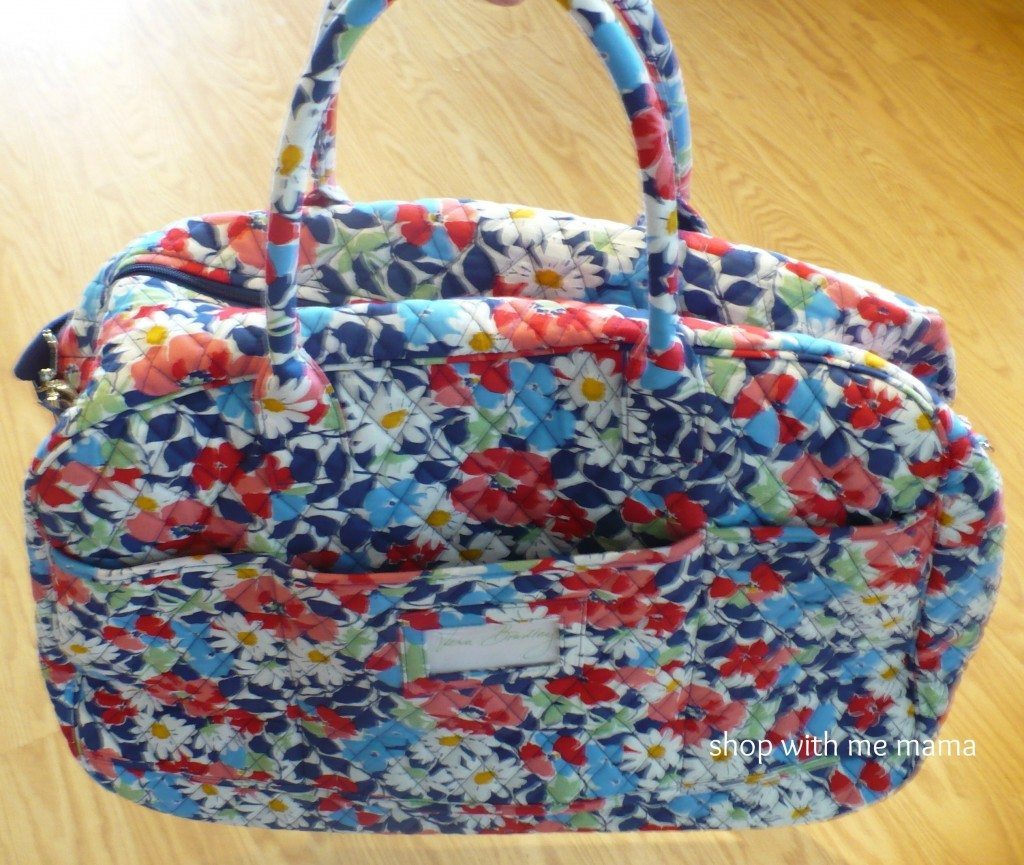 Vera Bradley Grand Traveler In Summer Cottage Bag