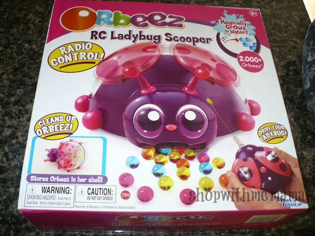 ladybug scooper toy