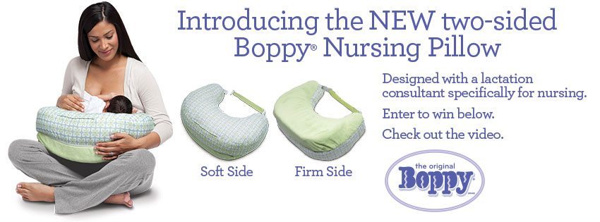 Boppy Two-Sided Breastfeeding Pillow