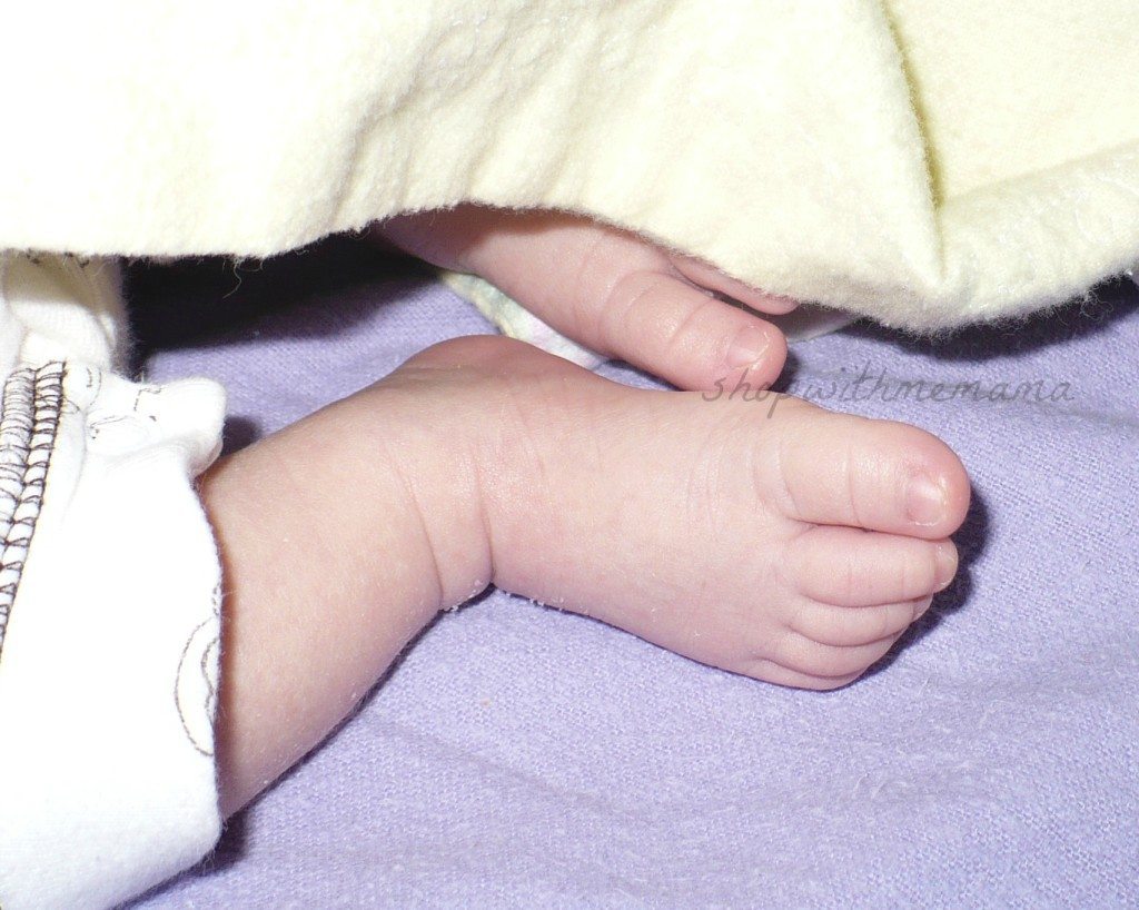 newborn feet