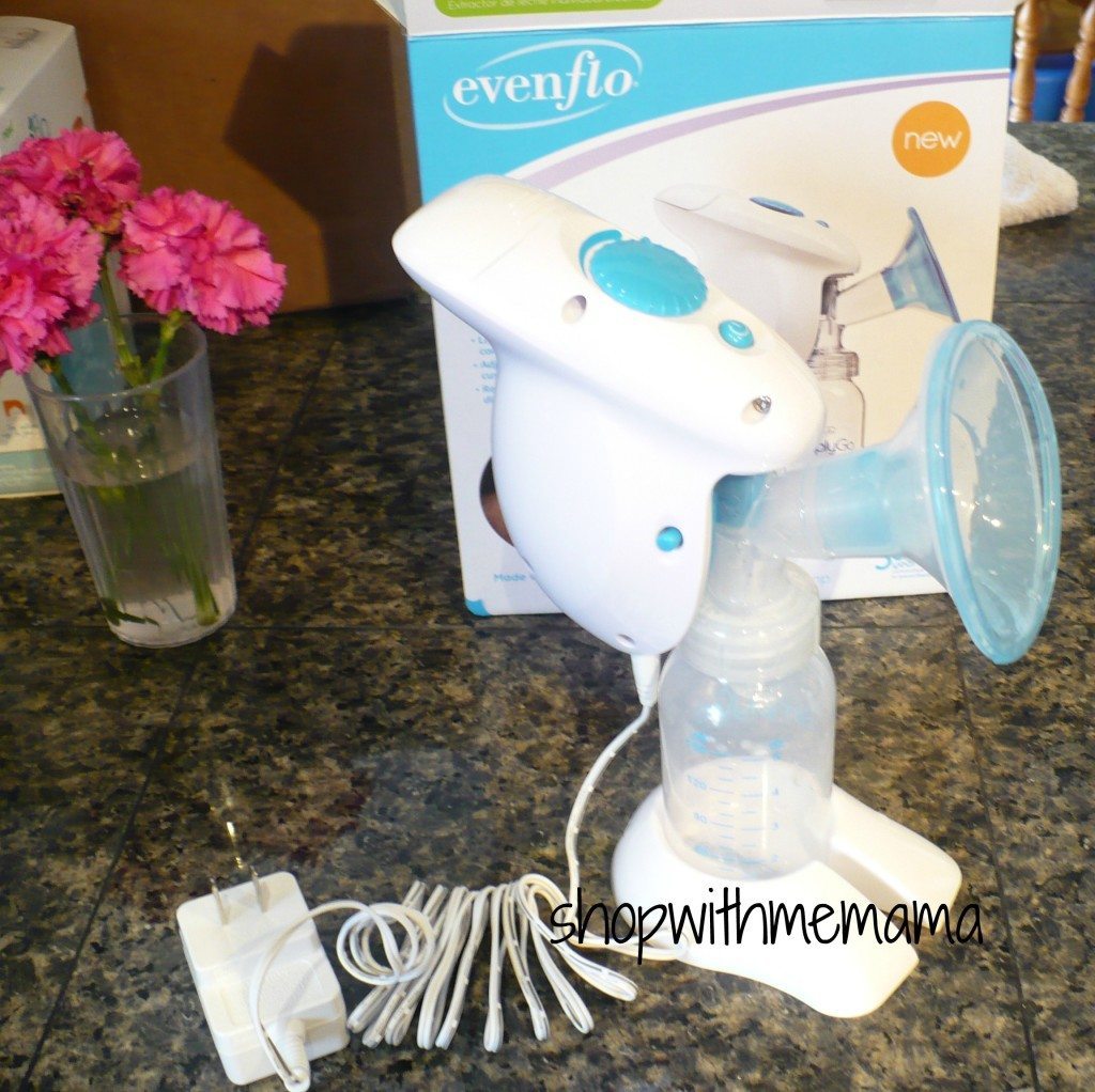 evenflo electric travel breast pump