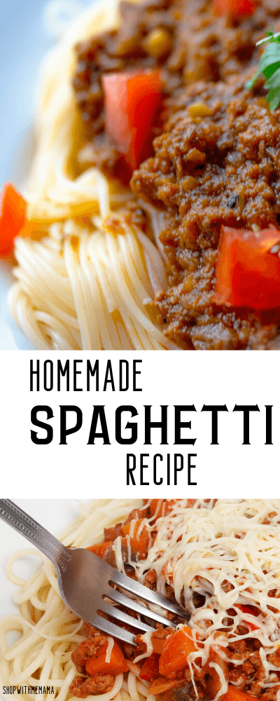 Easy & Delicious Spaghetti Recipe - Shop With Me Mama