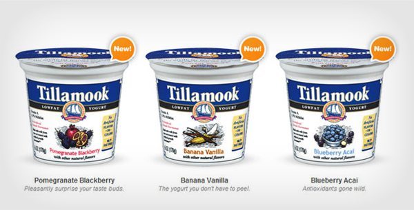 Tillamook Light And Lowfat Yogurt