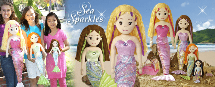 sea sparkles dolls