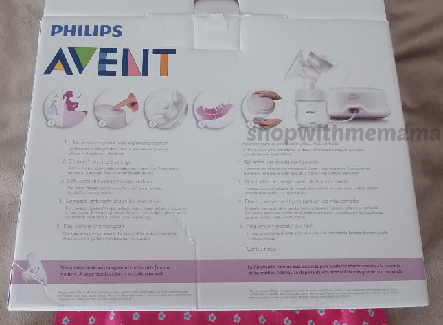 AVENT breast pump