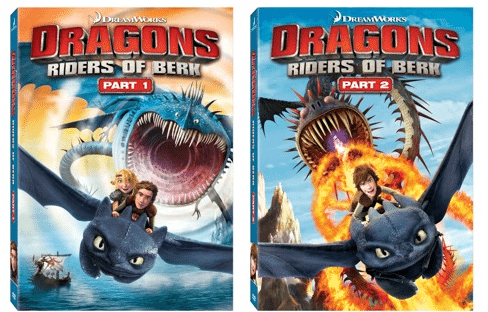 DreamWorks Dragons: Riders of Berk Two-part DVD