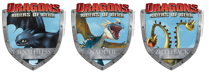 DreamWorks Dragons: Riders of Berk Two-part DVD