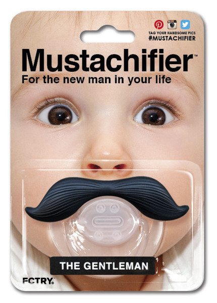 Mustachifier: The New Pacifier For Your Little One