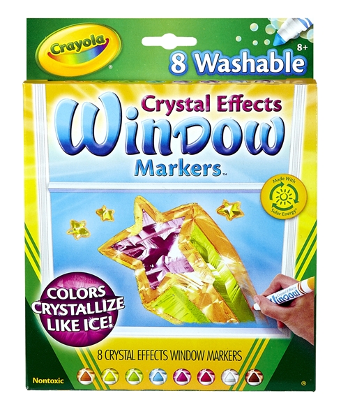 Crayola Crystal Effects Window Markers