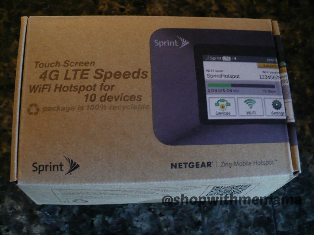NETGEAR Zing Mobile Hotspot From Sprint 