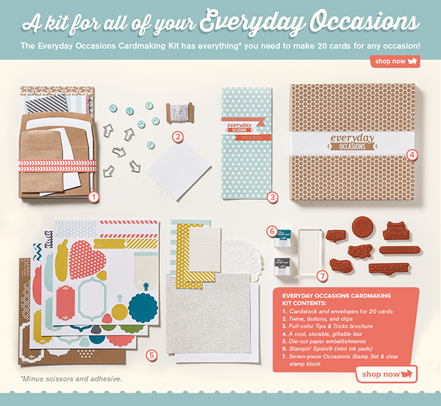 Everyday Occasions Cardmaking Kit from Stampin’ Up!