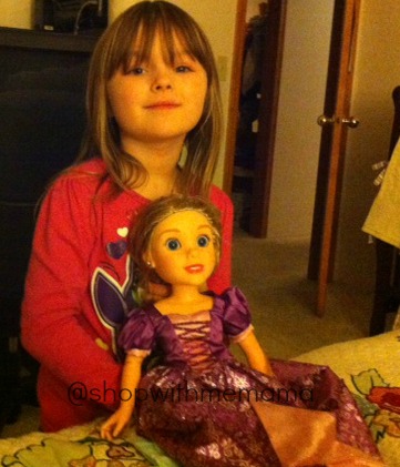 disney princess & me rapunzel doll