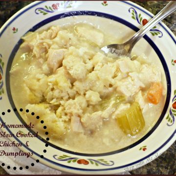 Slow Cooker Chicken And Dumplings