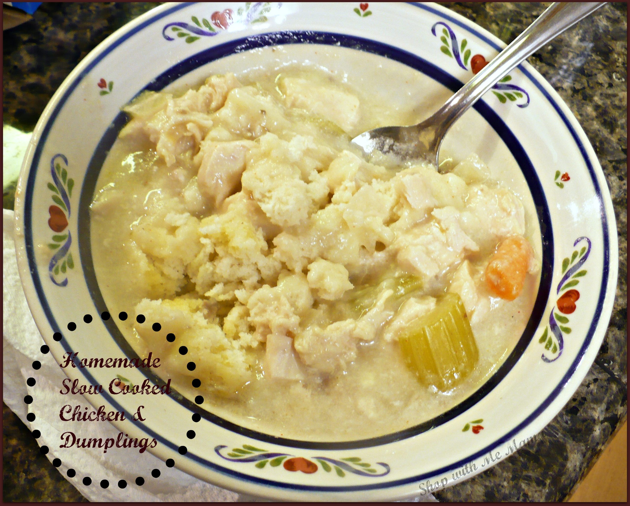 Slow Cooker Chicken And Dumplings