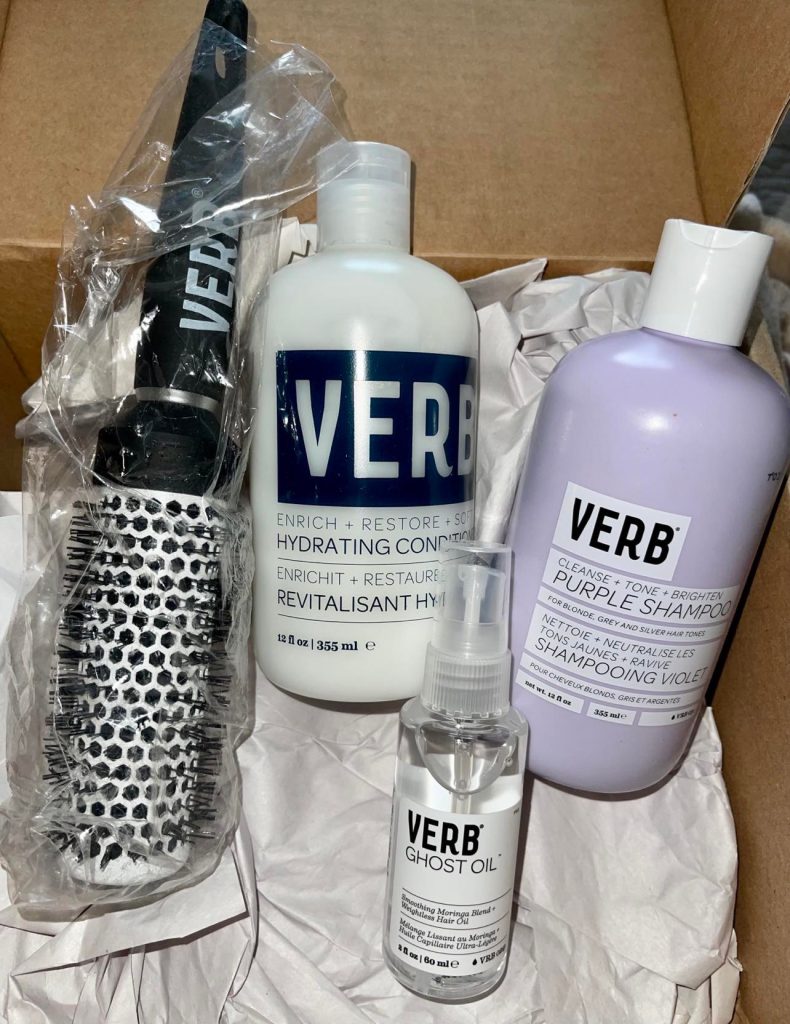 Verb's Custom Kit: Price: $48+. Give the gift of luscious hair this holiday season with Verb’s Custom Kit! You can select any combination of hair products to achieve a routine with your specific hair type and style in mind! If you're not sure which Verb products are right for you, you can take Verb's Hair Quiz and get recommendations. Verb products are paraben-free, Gluten-free, have no harmful sulfates, and are PETA certified + cruelty-free.