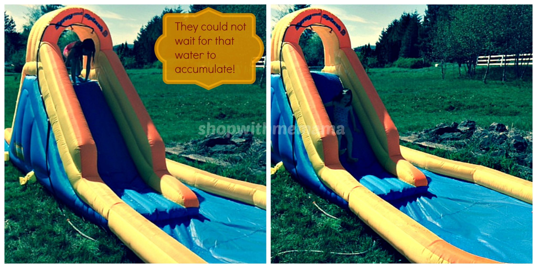 Blast Zone Spray-n-Splash 2 Inflatable Water Park 