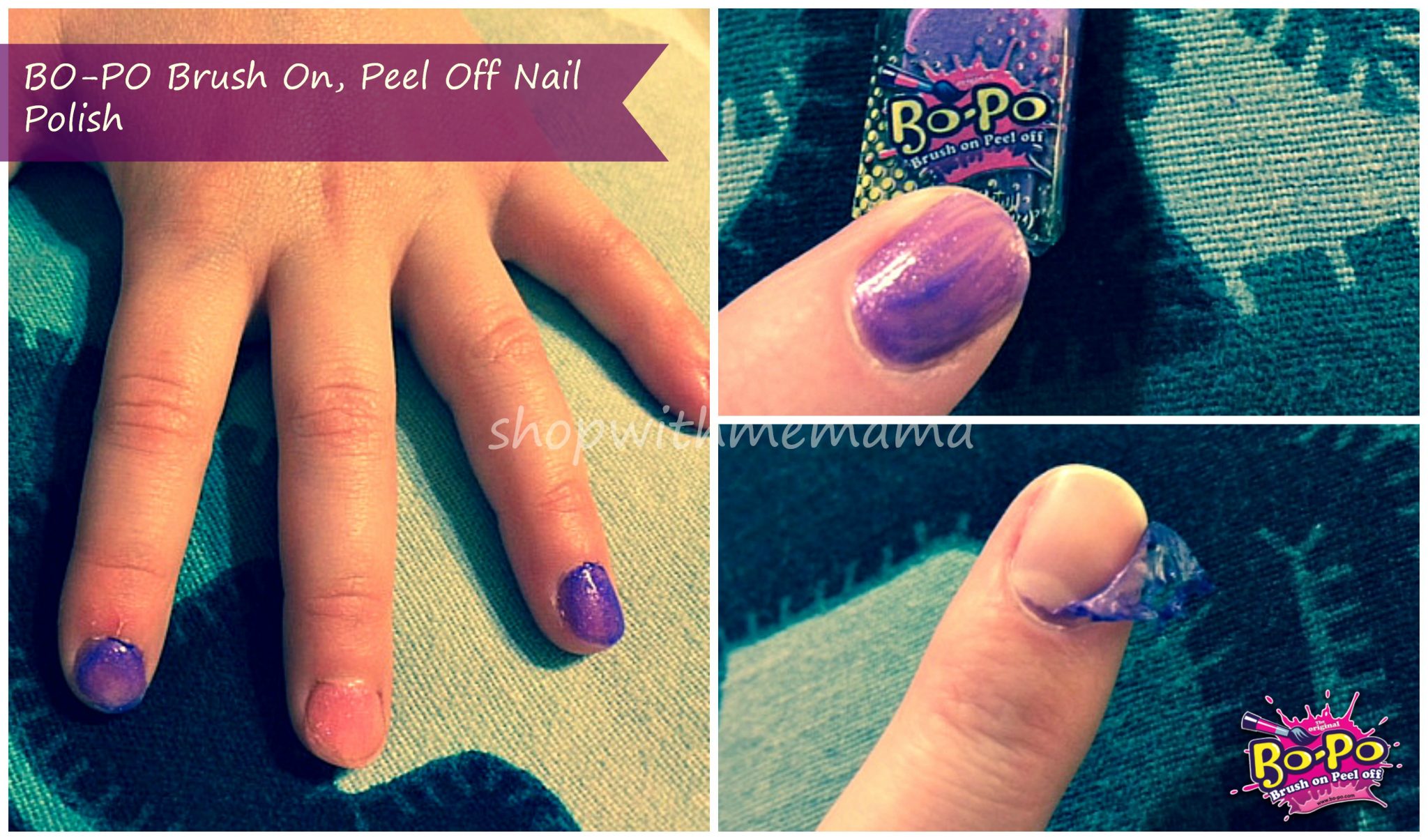 BOPO Brush On Peel Off Nail Polish