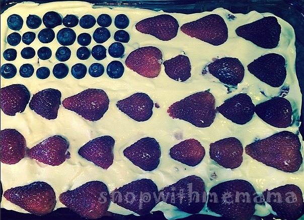 American Flag Dessert
