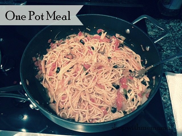 Easy Meal In Minutes One Pot Pasta Meal