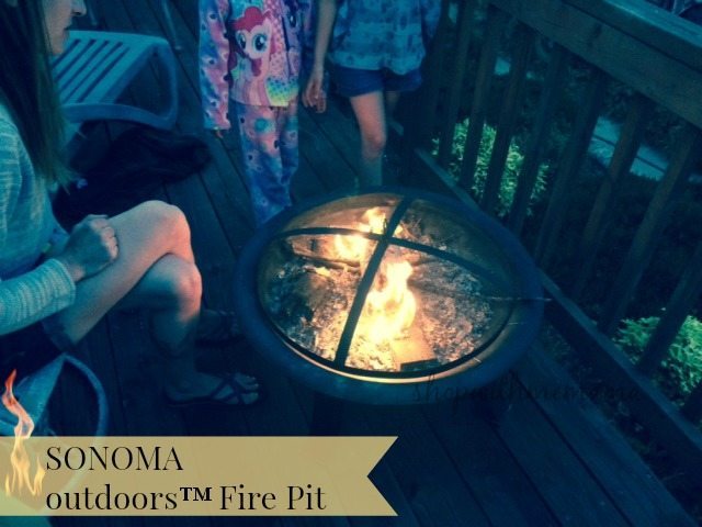 Outdoor Entertaining With The Sonoma Outdoors Fire Pit Sold At Kohl S