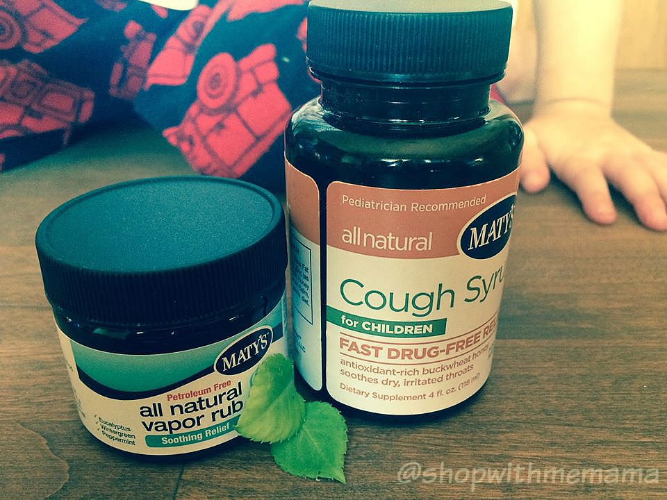 Maty’s All Natural Cough Syrup for Children and Vapor Rub