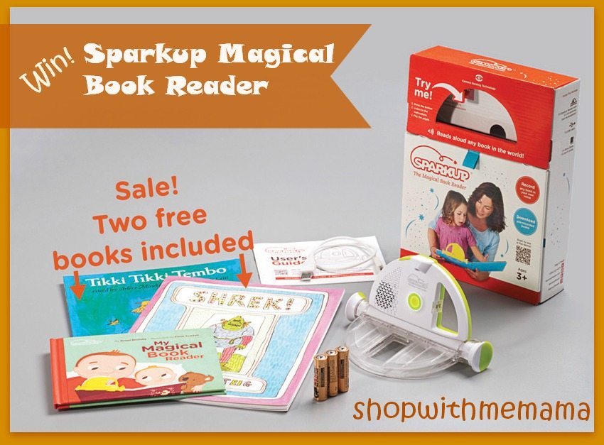 Win a sparkup magical book reader