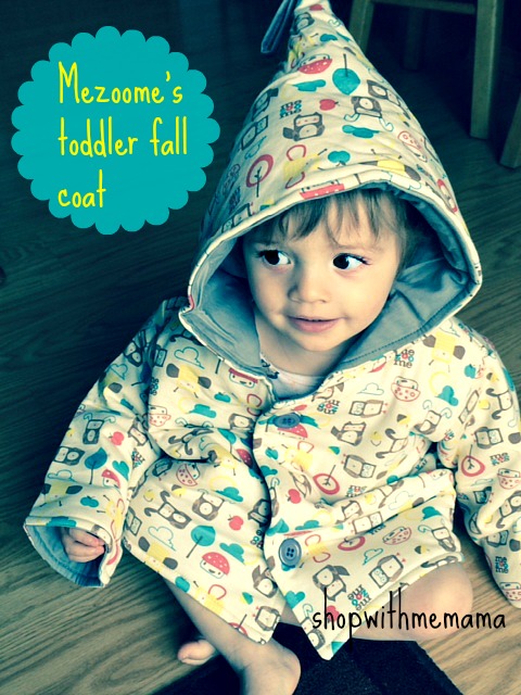 Mezoome's  toddler fall coat