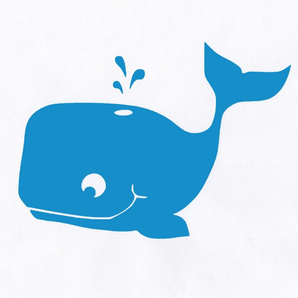 Whale Vinyl Wall Decor Stickers