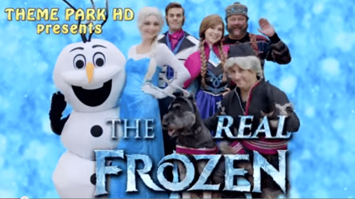 The Real Frozen Parody Video