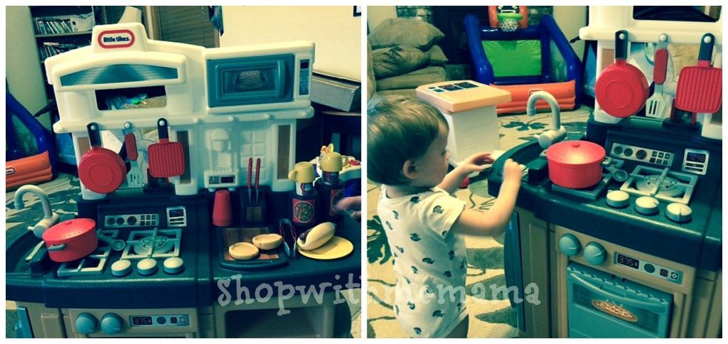 little tikes cook around kitchen & cart