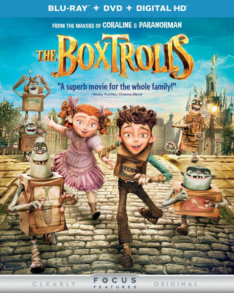 BoxTrolls on Blu-ray and DVD