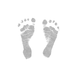 New Born footprints