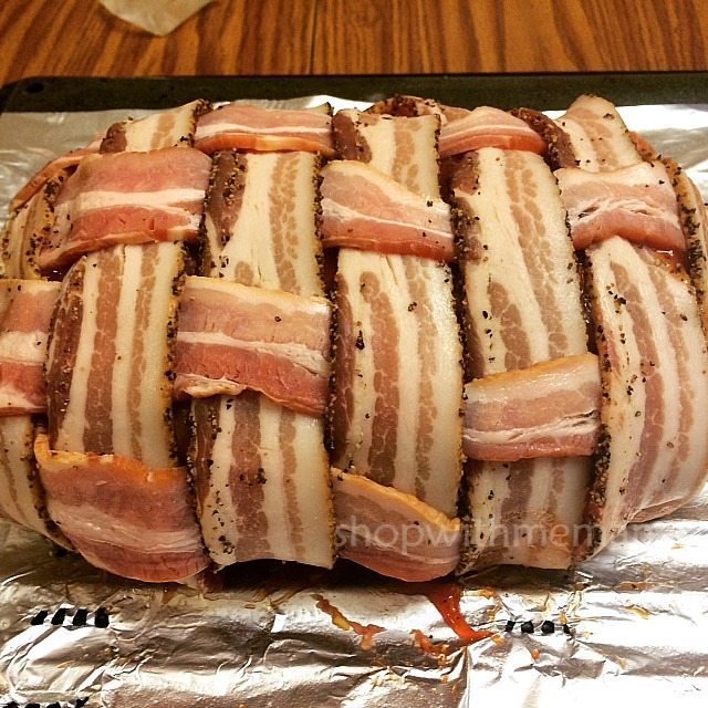 bacon wrapped meatloaf