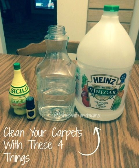 Clean Your Carpets With These 4 Simple & Safe Ingredients